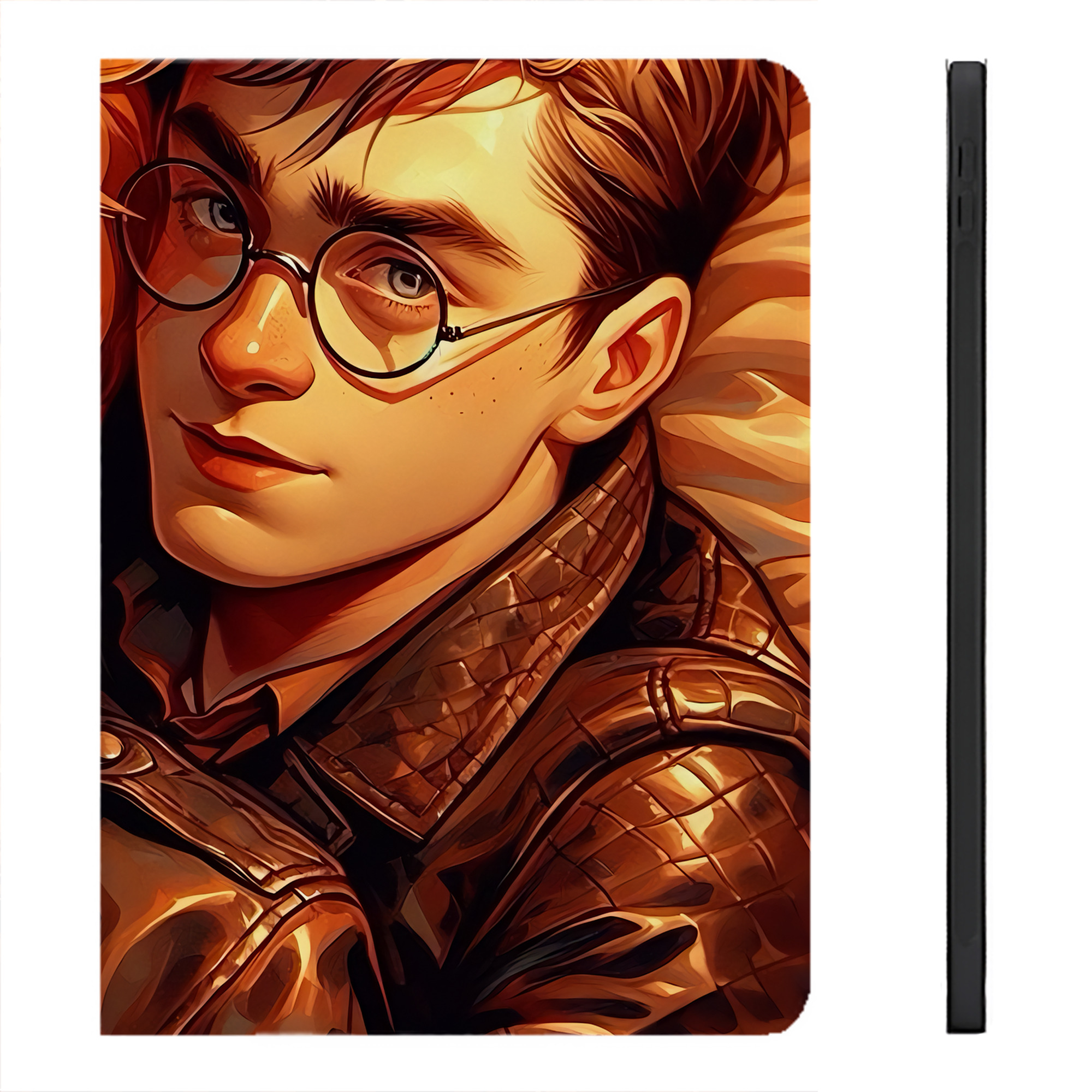 （画像用） Harry Potter ハリー・ポッターシリーズ IPadケース ペンホルダー付き ブックスタイルデザイン